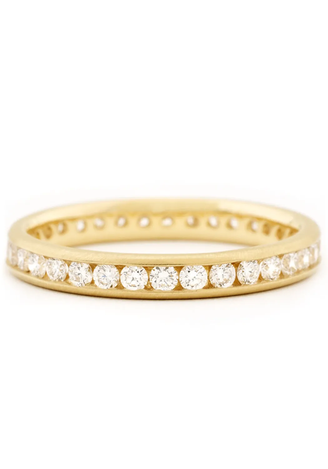 Anne Sportun 18KYG Diamond Eternity Band