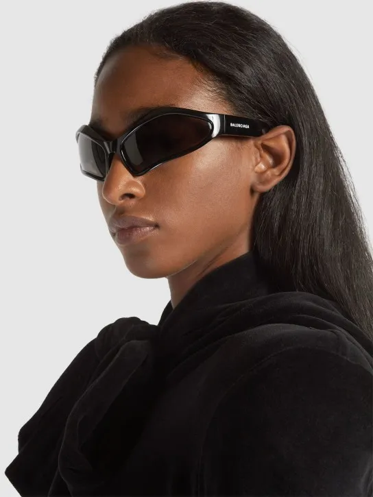 Balenciaga   0314S Fennec oval acetate sunglasses 