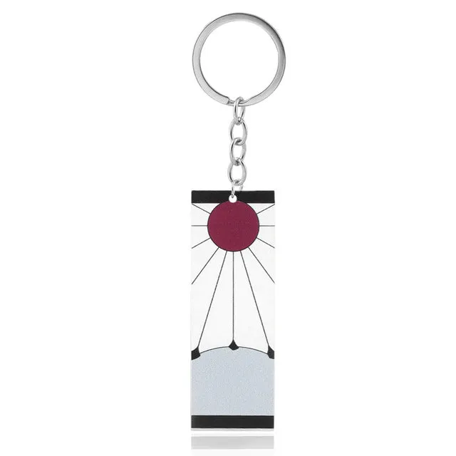 Demon Slayer Kimetsu no Yaiba Necklace Kamado Tanjirou Charm Pendant Necklace Cosplay