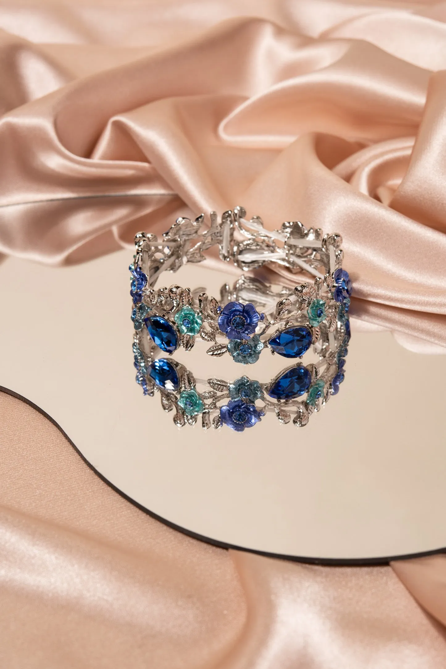 Ella Flower Vine Stone Bracelet