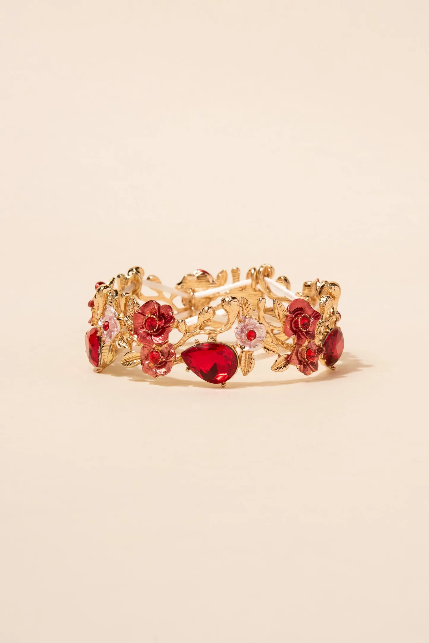 Ella Flower Vine Stone Bracelet