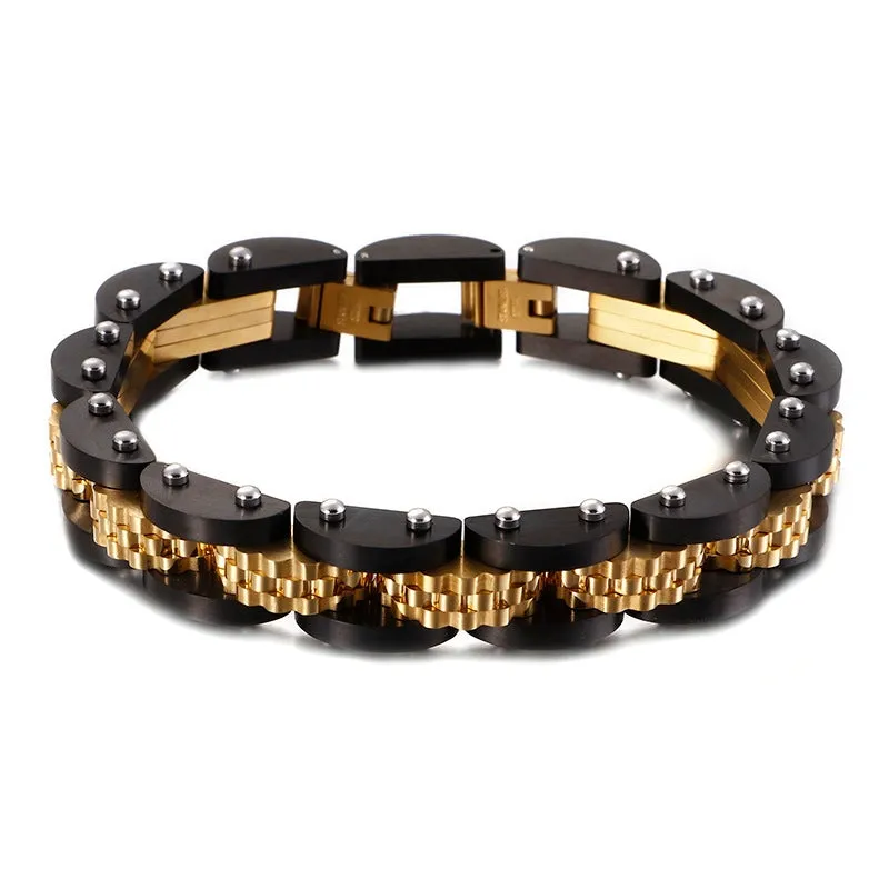 Gear Wheel Bicycle chain Band Bracelets