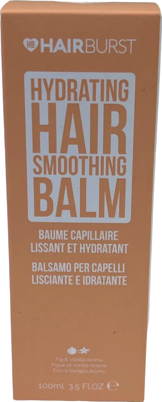 Hairburst Hydrating Hair Smoothing Balm Fig & Vanilla Aroma 100 ml
