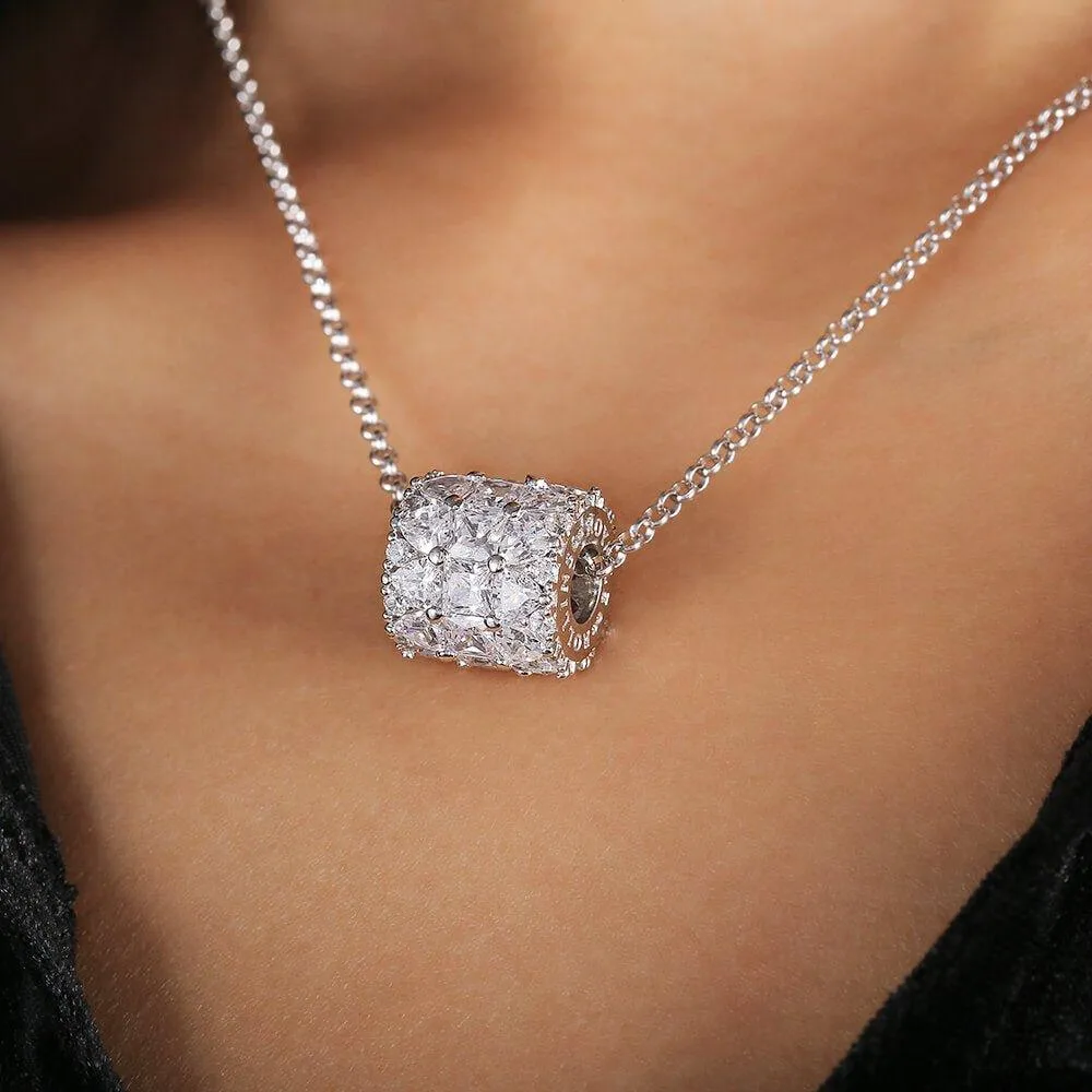 IMPERIAL BLACK PAVÉ CROWN Necklace