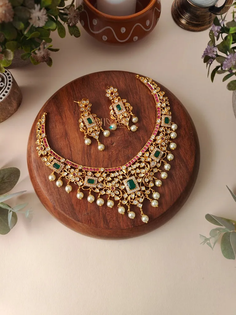 Manju - Matt Necklace