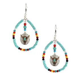 Multicolor Beaded Earrings: The Perfect Pop of Color for Any Outfit