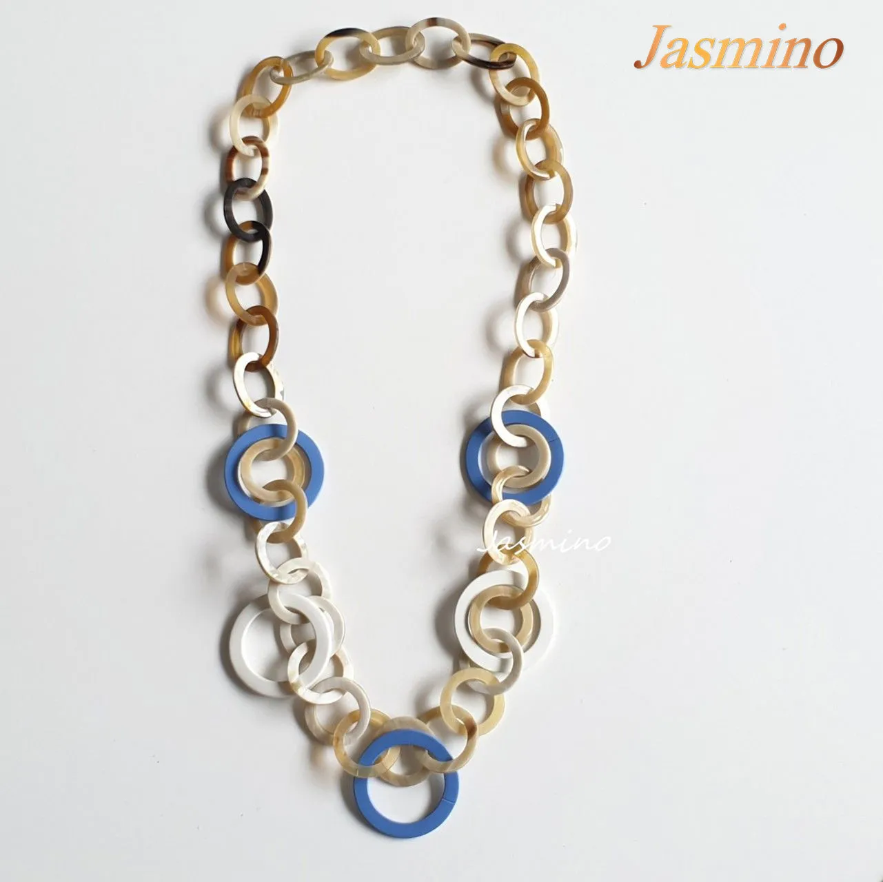 Natural Handmade Jewelry J17487, Made by Buffalo Horn and Lacquer