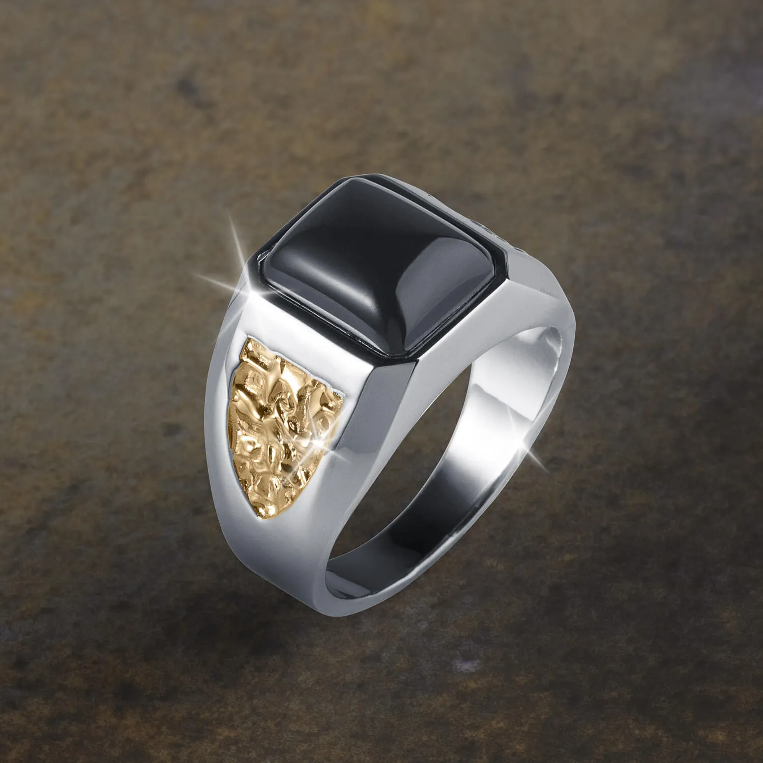 Nightfall Onyx Men's Ring